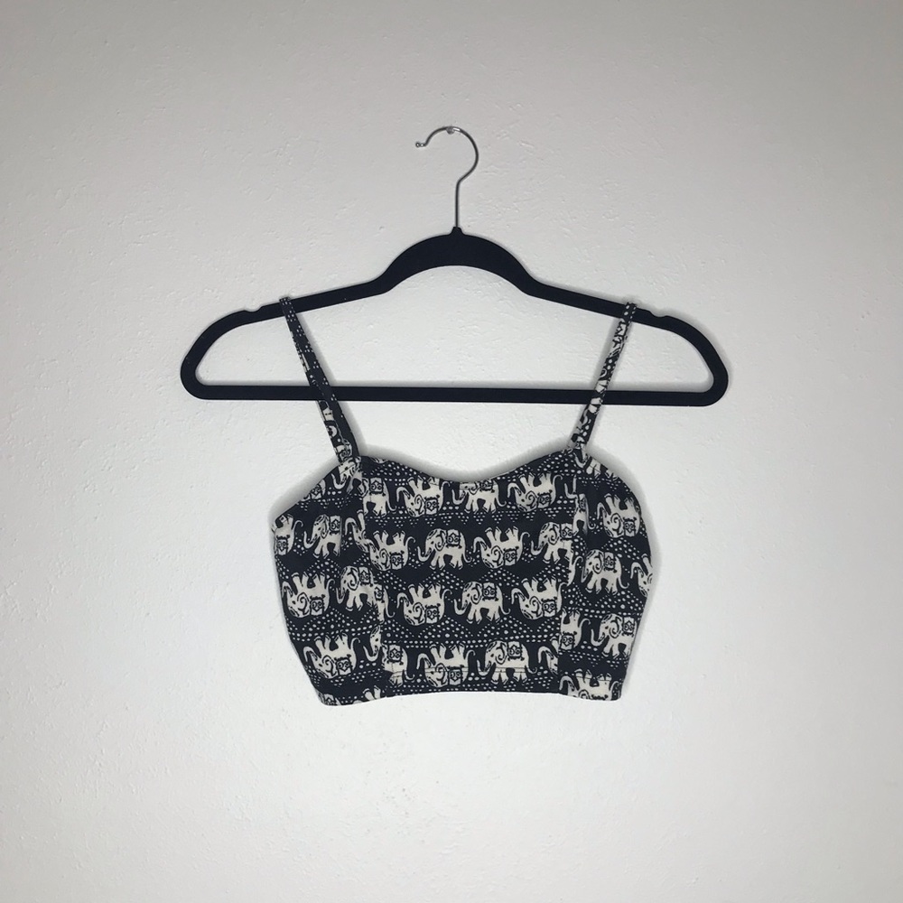 Black Bralette Top